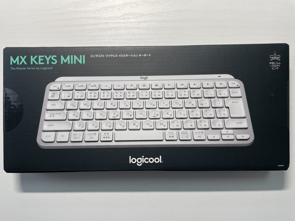 Logicool MX Keys Mini開封レビュー｜テンキーレスならこれ | ぽきろぐ